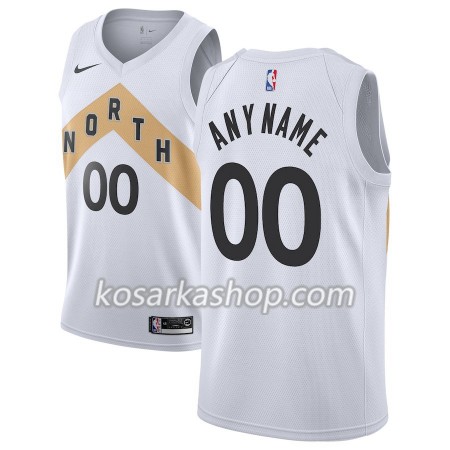 Dres Toronto Raptors Prilagođeni Nike 2018-19 City Edition Bijela Swingman